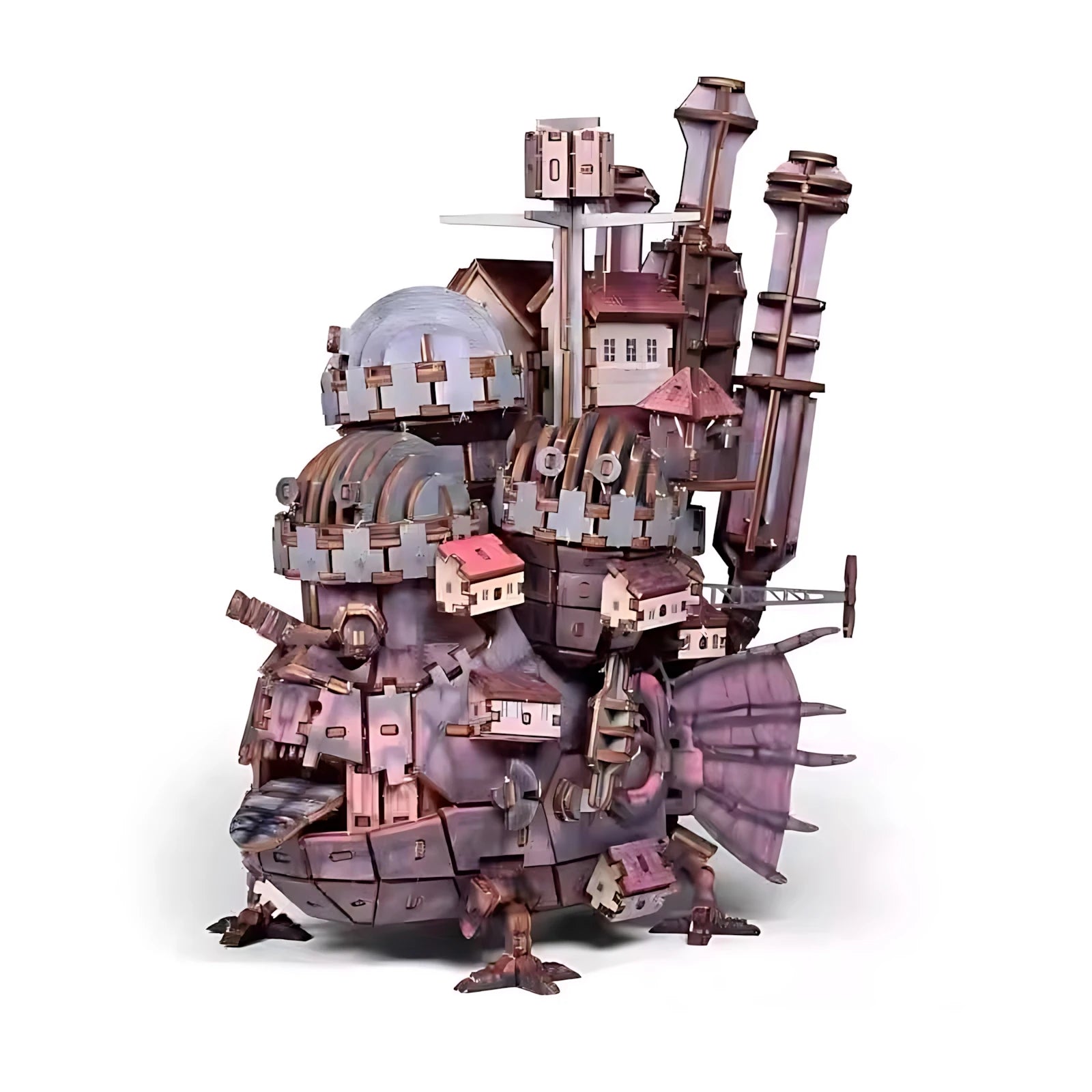 "Puzzle de madera 3D con tema de castillo creativo, Kit de modelo de madera, juguete artesanal, decoración del hogar, el mejor regalo desafiante para niños y adultos"