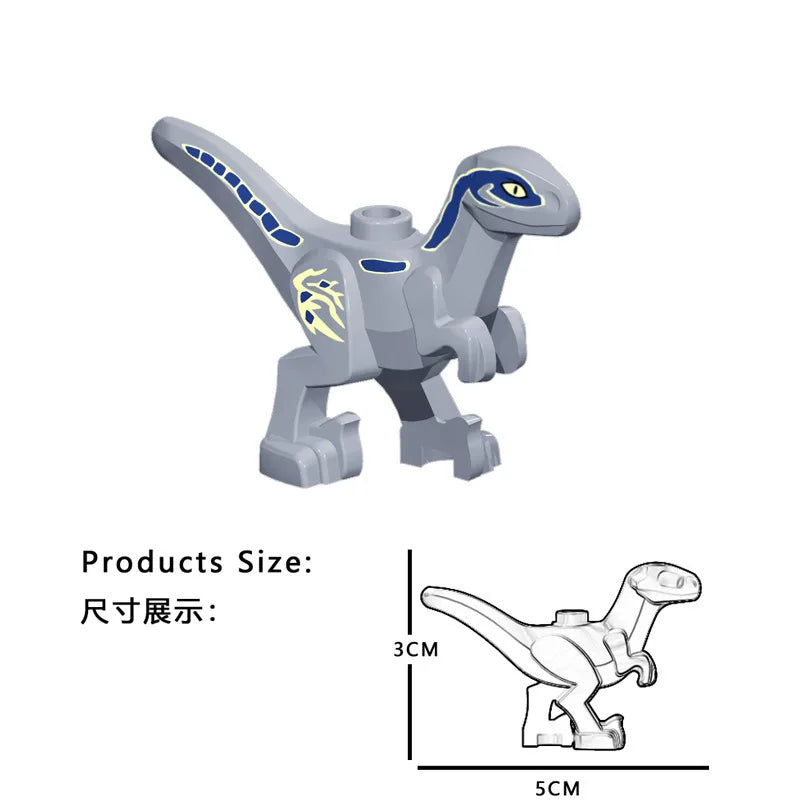Nido de dinosaurio Jurásico para bebé, colección de juguetes de bloques de construcción, regalo de recuerdo, cumpleaños, Jurassic Rex Raptor