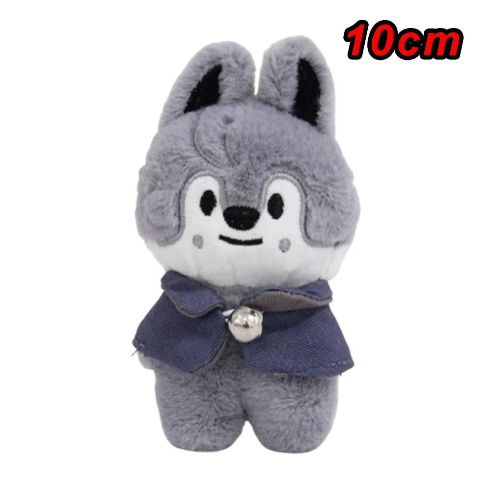 LLavero de peluche skzoo de 70 estilos, llavero Kawaii Skzoo, muñeco de peluche de dibujos animados, juguetes Kawaii, decoración de habitación, regalo para niños