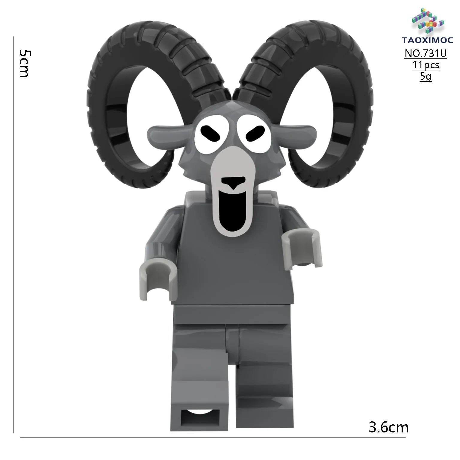 99 noches en el bosque ciervo búho cabra monstruo juego de bloques de construcción modelo ensamblado juguetes para niños muñeca de plástico