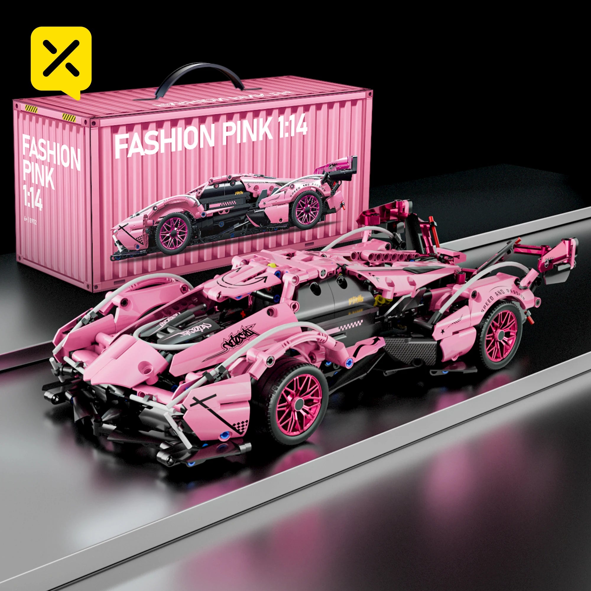 ToylinX bloques de construcción técnicos carreras deporte coche vehículo de velocidad modelo ciudad mecánica Super ladrillos rompecabezas juguetes regalo para adultos