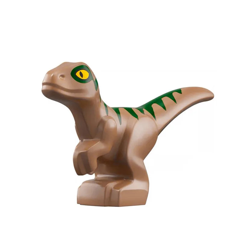 Nido de dinosaurio Jurásico para bebé, colección de juguetes de bloques de construcción, regalo de recuerdo, cumpleaños, Jurassic Rex Raptor