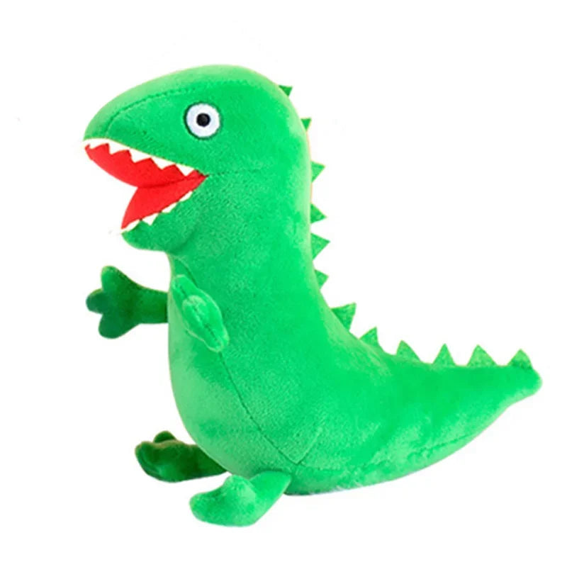 19cm Original Peppa Pig juguetes de peluche George Eddie Bear Mr dinosaurio figura de Anime juguetes de peluche niños juguete de regalo de Navidad