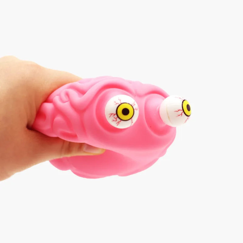 Flippy Brain Squishy Eye Popping Squeeze Fidget Splat Toy Bola para aliviar el estrés y la ansiedad Juguetes de enfoque antiansiedad Regalo para niños