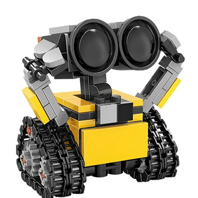 Nuevo mini Kit de bloques de construcción Wall-E, Idea MOC, modelo de película clásica técnica, montaje de bloques de construcción, juguete para regalo para niños