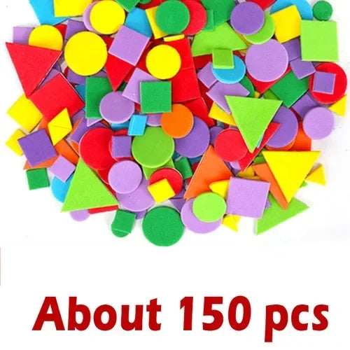 Rompecabezas Montessori para niños, juego de rompecabezas 3D de madera, palo Tangram, forma de anillo geométrico a juego, juguetes educativos para edades tempranas