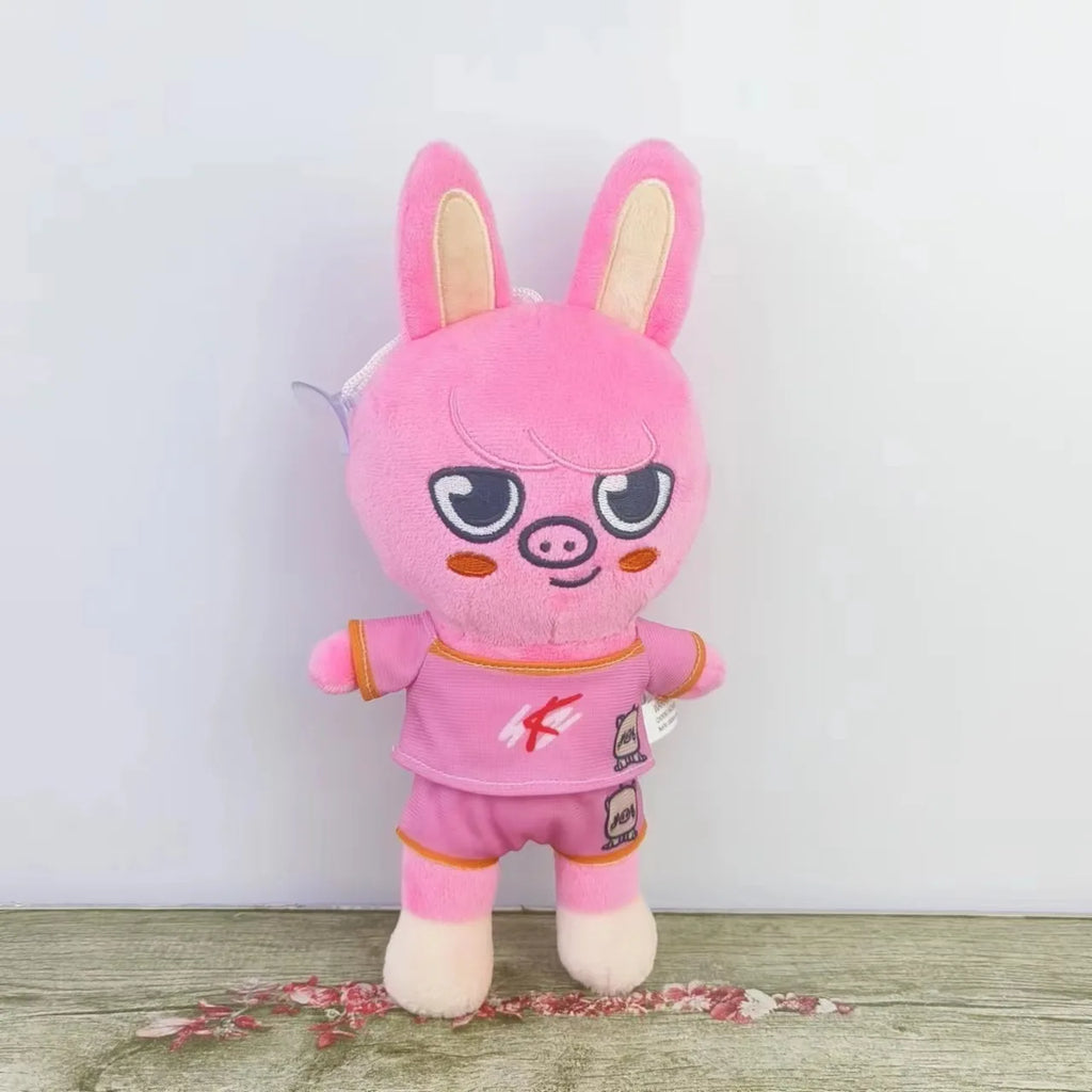LLavero de peluche skzoo de 70 estilos, llavero Kawaii Skzoo, muñeco de peluche de dibujos animados, juguetes Kawaii, decoración de habitación, regalo para niños