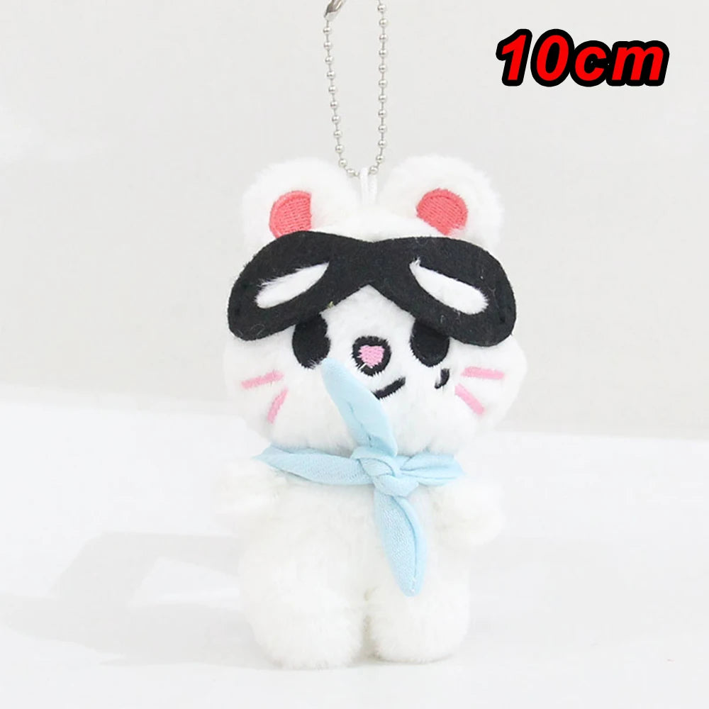 LLavero de peluche skzoo de 70 estilos, llavero Kawaii Skzoo, muñeco de peluche de dibujos animados, juguetes Kawaii, decoración de habitación, regalo para niños