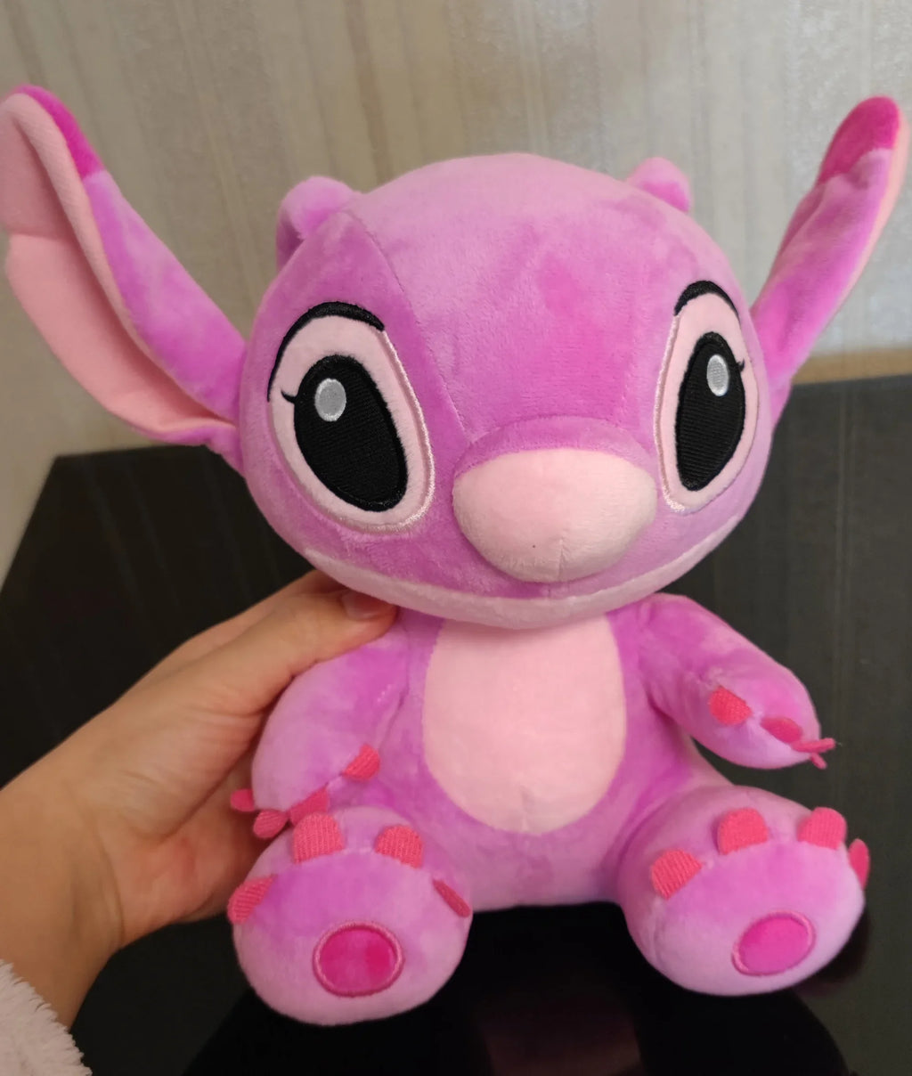 Muñecos de peluche de Stitch azul y rosa de dibujos animados de Disney, juguetes de Anime Lilo y Stitch Stich, juguetes de peluche, regalos de Navidad para niños