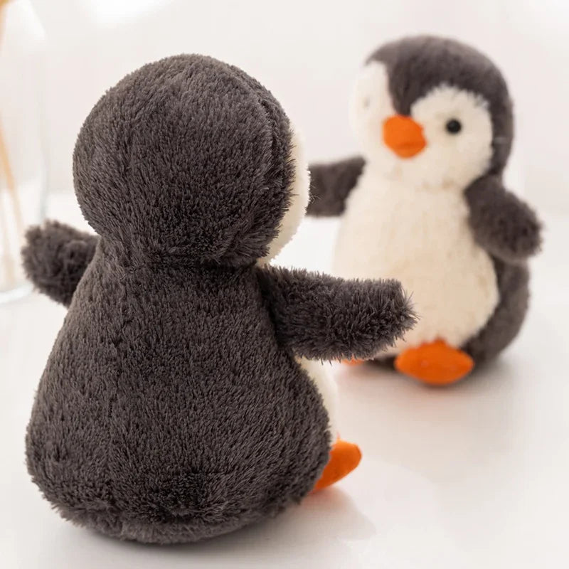 Juguetes de peluche de pingüino suave Huggable Kawaii para niños, muñeca de peluche para niños, regalo de cumpleaños para niños, 16-30CM