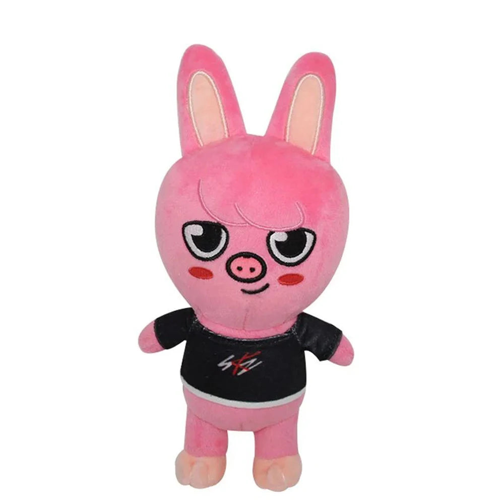 LLavero de peluche skzoo de 70 estilos, llavero Kawaii Skzoo, muñeco de peluche de dibujos animados, juguetes Kawaii, decoración de habitación, regalo para niños