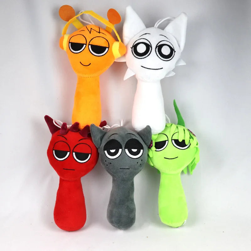Sprunki muñecos de peluche de juguete Spronki Mr Sun Tree Raddy Pinki Clukr Funbot muñecos de peluche colección familiar juguetes regalar como regalos de Navidad