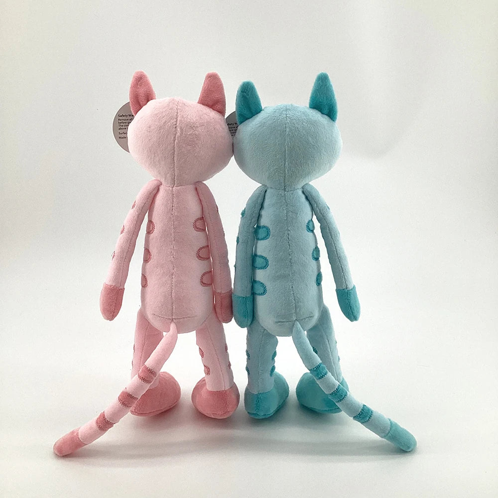 MR ViviCare-juguete de peluche de gato, simulación pequeña y suave, juguetes de animales de peluche para niños, accesorios bonitos para fotos, cumpleaños para niñas