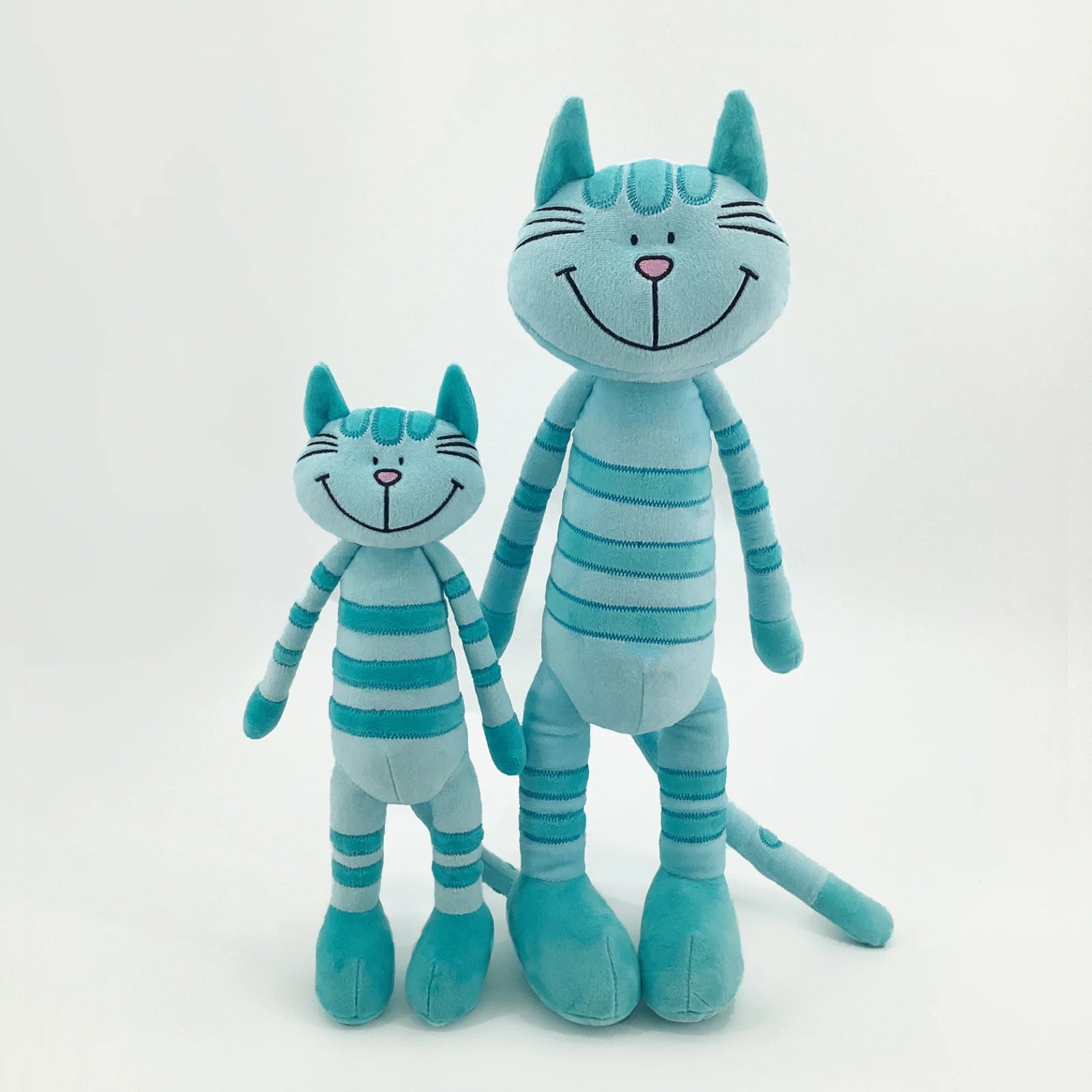 MR ViviCare-juguete de peluche de gato, simulación pequeña y suave, juguetes de animales de peluche para niños, accesorios bonitos para fotos, cumpleaños para niñas