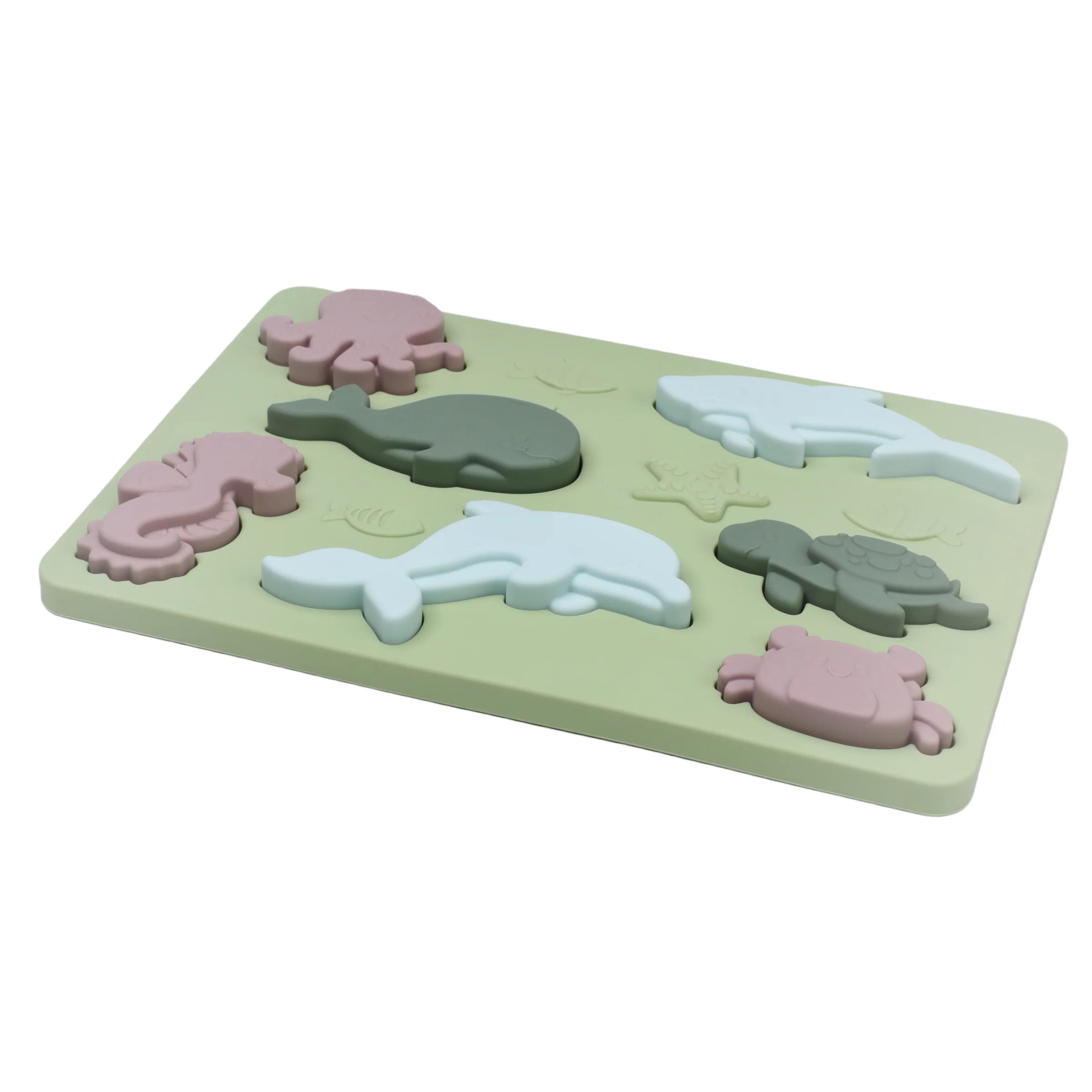 Rompecabezas Abc educativo de silicona, estuche superior y letras más inferiores para regalos, invitados de cumpleaños para niños, niñas, niños en edad preescolar
