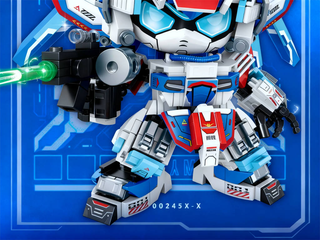 Kit de bloques de construcción de vástago 2025, modelo de robot Mecha DIY, juguetes educativos de construcción para niños de 8 a 12 años, regalo de cumpleaños creativo