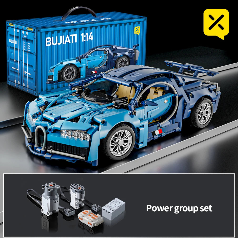 ToylinX bloques de construcción técnicos carreras deporte coche vehículo de velocidad modelo ciudad mecánica Super ladrillos rompecabezas juguetes regalo para adultos