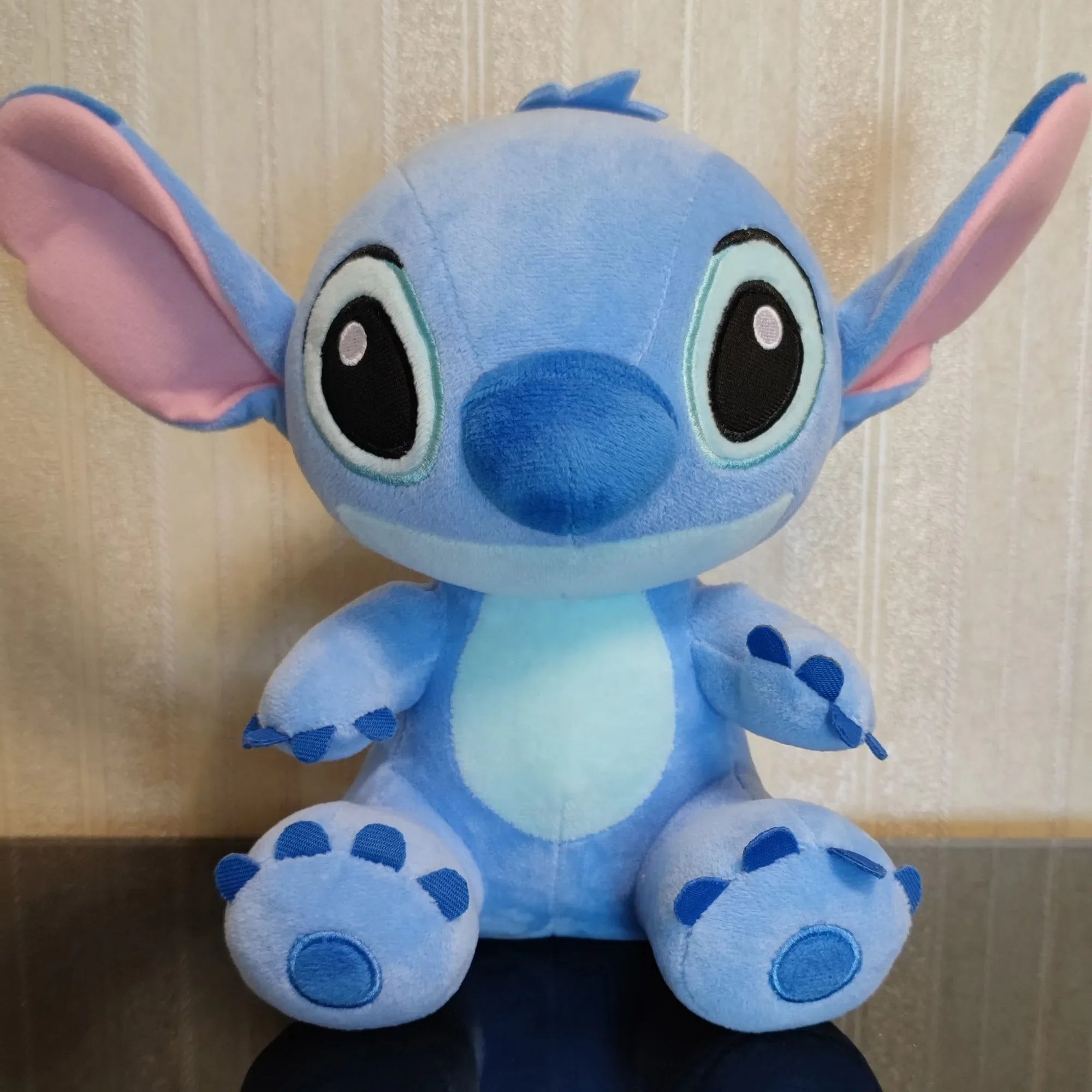 Muñecos de peluche de Stitch azul y rosa de dibujos animados de Disney, juguetes de Anime Lilo y Stitch Stich, juguetes de peluche, regalos de Navidad para niños