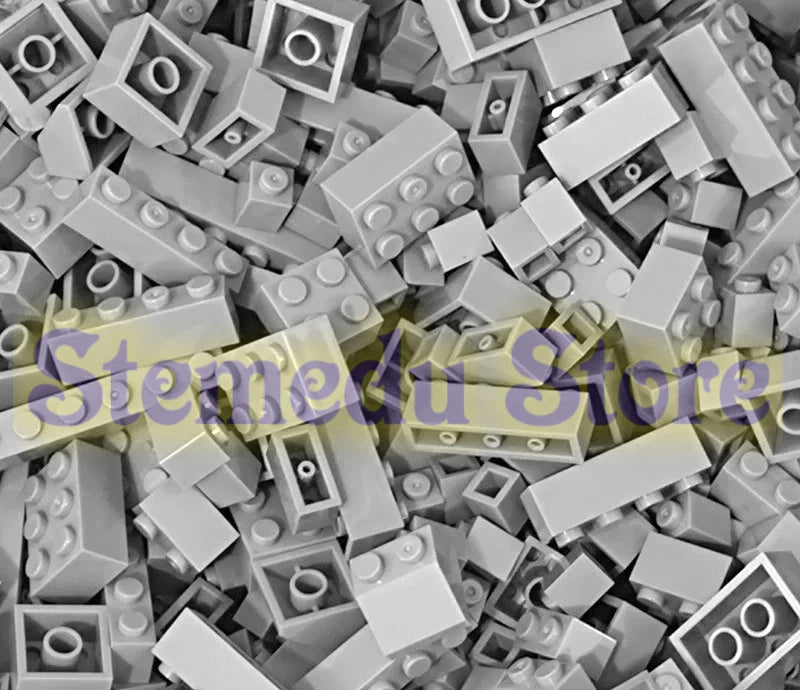 Bloques de construcción de piezas para niños, lote de bloques de construcción de 120 piezas a granel, juguetes de placa de bloques de ladrillos de Color, partículas pequeñas a granel compatibles con Legoeds