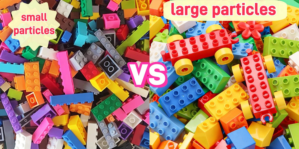 Bloques de construcción de piezas para niños, lote de bloques de construcción de 120 piezas a granel, juguetes de placa de bloques de ladrillos de Color, partículas pequeñas a granel compatibles con Legoeds