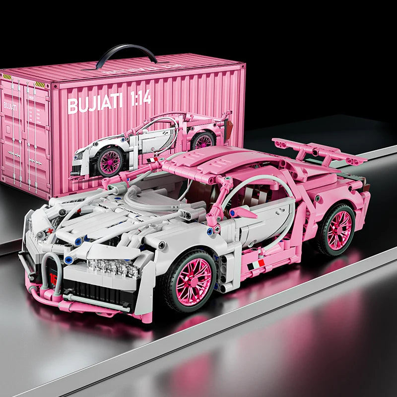 ToylinX bloques de construcción técnicos carreras deporte coche vehículo de velocidad modelo ciudad mecánica Super ladrillos rompecabezas juguetes regalo para adultos