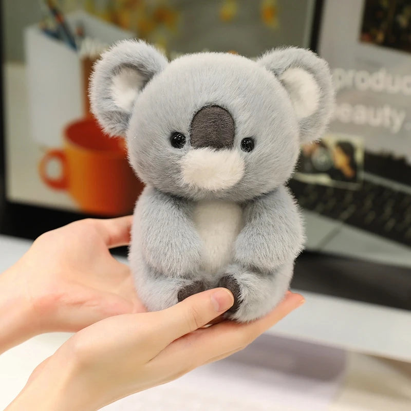 Bonitos animales sentados, Panda rojo, zorro, perezoso, gato, muñecos de peluche suaves, capibara de peluche, cerdo, juguetes para bebés, regalos para niños