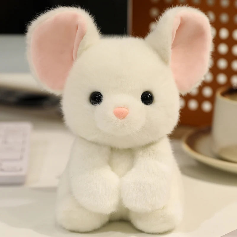 Bonitos animales sentados, Panda rojo, zorro, perezoso, gato, muñecos de peluche suaves, capibara de peluche, cerdo, juguetes para bebés, regalos para niños