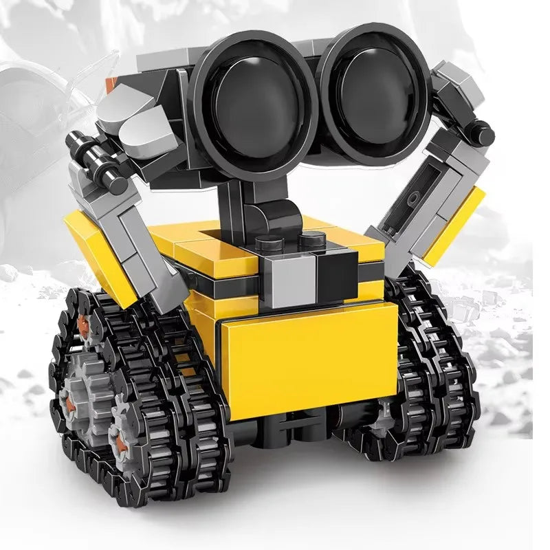 Nuevo mini Kit de bloques de construcción Wall-E, Idea MOC, modelo de película clásica técnica, montaje de bloques de construcción, juguete para regalo para niños