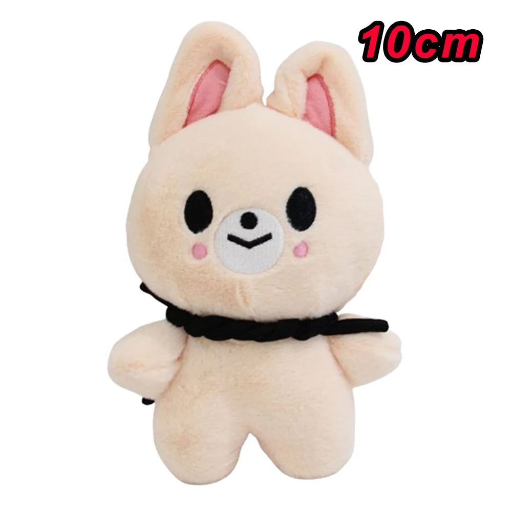LLavero de peluche skzoo de 70 estilos, llavero Kawaii Skzoo, muñeco de peluche de dibujos animados, juguetes Kawaii, decoración de habitación, regalo para niños