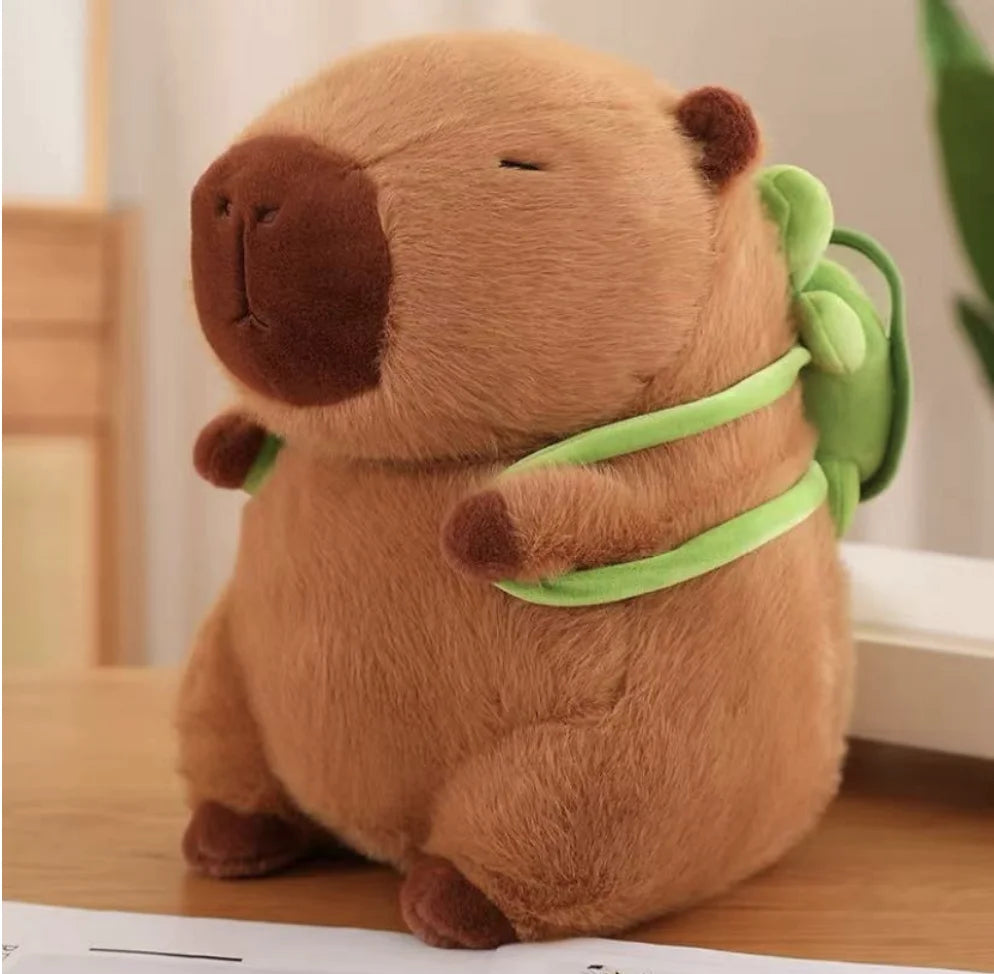 Capibara de 10-30cm, simulación de felpa, Capibara, Anime, juguete esponjoso, muñeca bonita, muñecos de peluche, regalo de Navidad y Acción de Gracias
